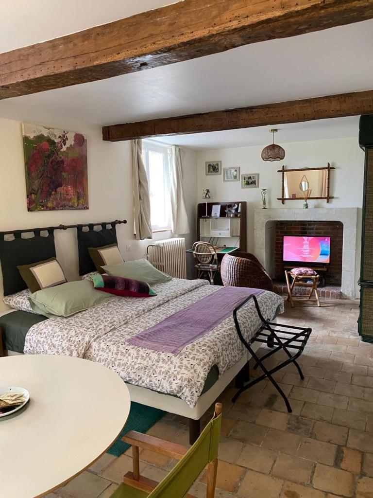 AMALOUYSE Studio de charme au cœur des châteaux de Loire Montlouis-sur-Loire Extérieur photo